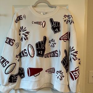 QUEEN brand Ladies Football Sweatshirt